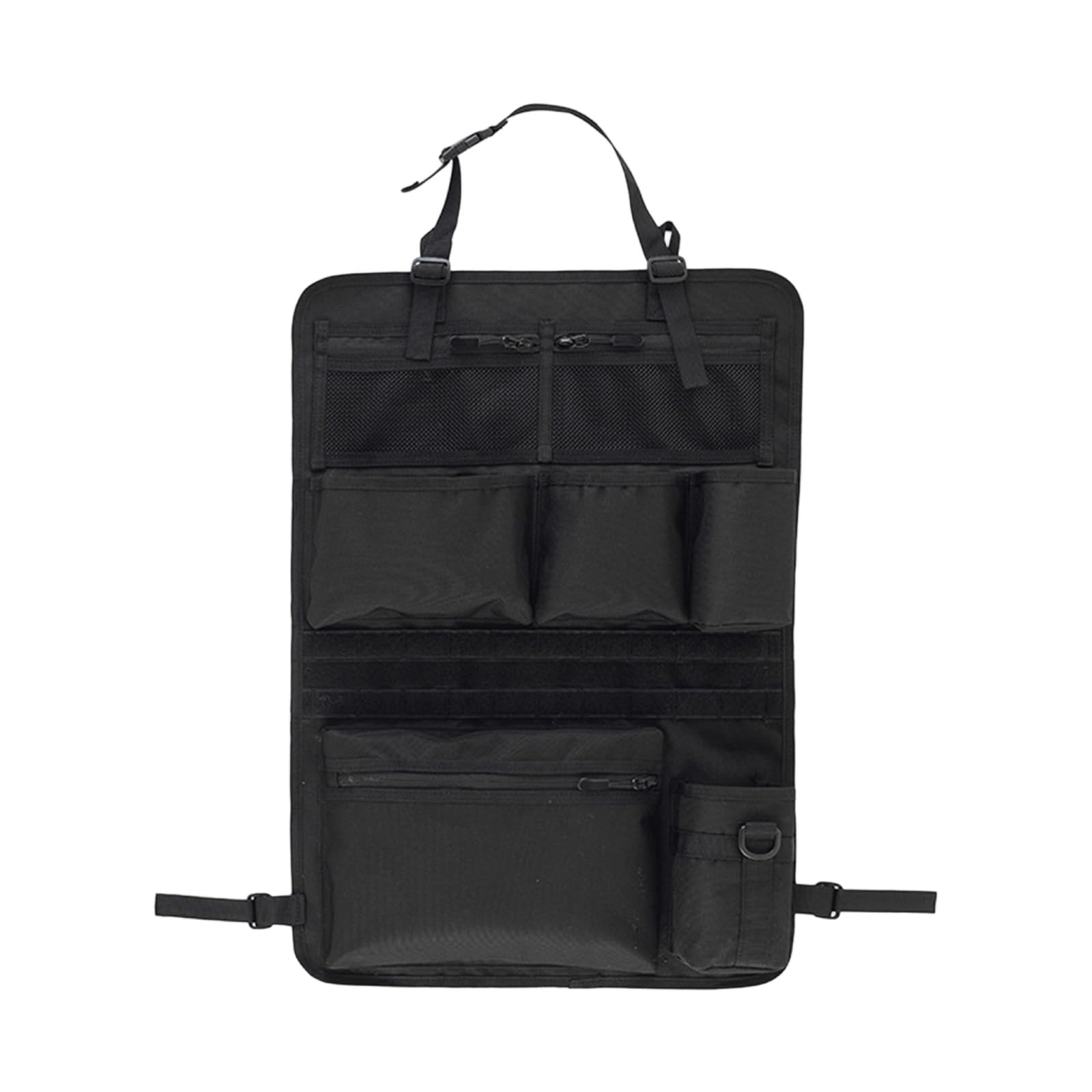 Piceioep Organiser with Adjustable Strap Large Capacity Cabin Oxford Fabric Back Storage Pouches for Vehicles Adjustable Strap