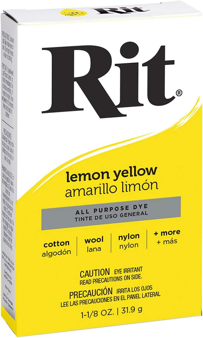 All-Purpose Powder Dye, Lemon Yellow
