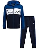 Boys Sweatpants Set - 2 Piece Athletic Fleece Boys Zip Up Hoodie Sweatshirt and Kids Joggers Activewear Set