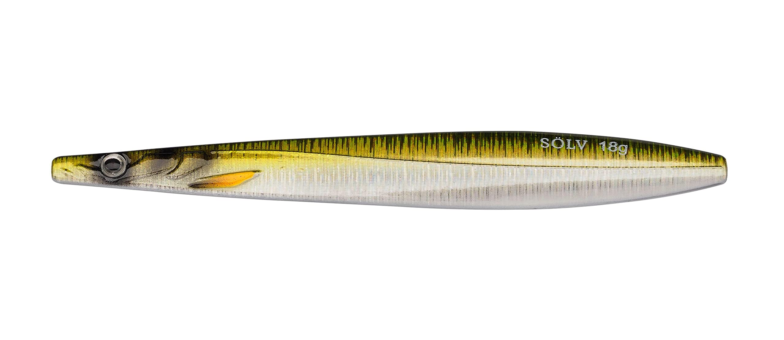 Abu Garcia Sölv Rull Spinning Lure | Metalowa łyżka do dalekich rzutów na pstrąga, troć wędrowną, okonia i łososia | Stały obrót i błysk | Wędkarstwo morskie i słodkowodne | Baitfish, 11 cm