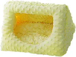 Besga Cama para porquinhos-da-índia, quente de inverno para pequenos animais, casa aconchegante para hamster, cama para furão