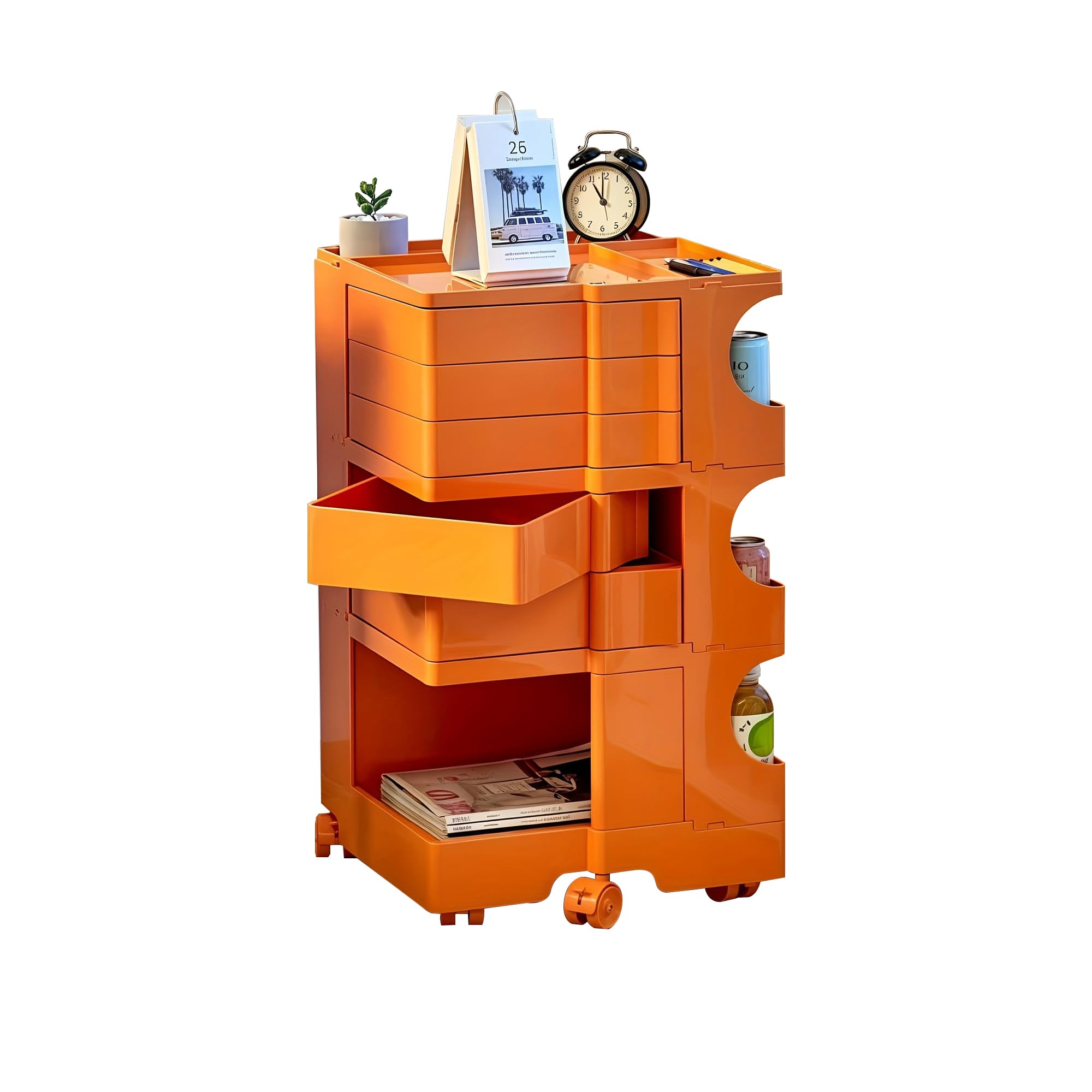 Bastelschrank Designer-Aufbewahrungswagen – moderner, Platzsparend und praktisch, die perfekte Lösung zur Organisation Ihres Zuhauses.