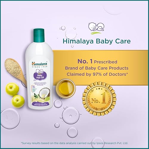 Miniatura 3 de Himalaya Aceite para el pelo del bebé, 3.4 fl oz