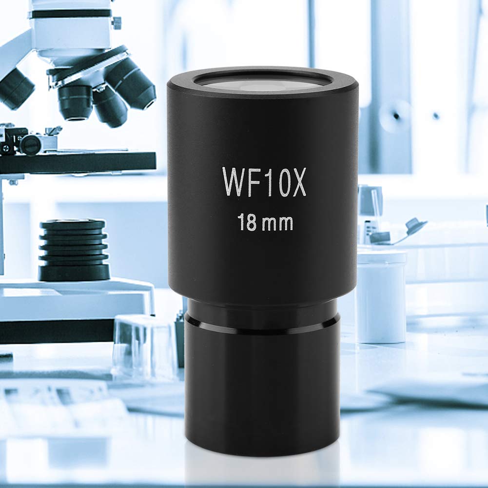 microscope eyepiece,10x Mikroskop-Okular 10x Mikroskop-Okular Teleskop-Mikroskop-Zubehör DMWF001 10x Weitfeld-Okular 232 Mm für Biologische Mikroskope