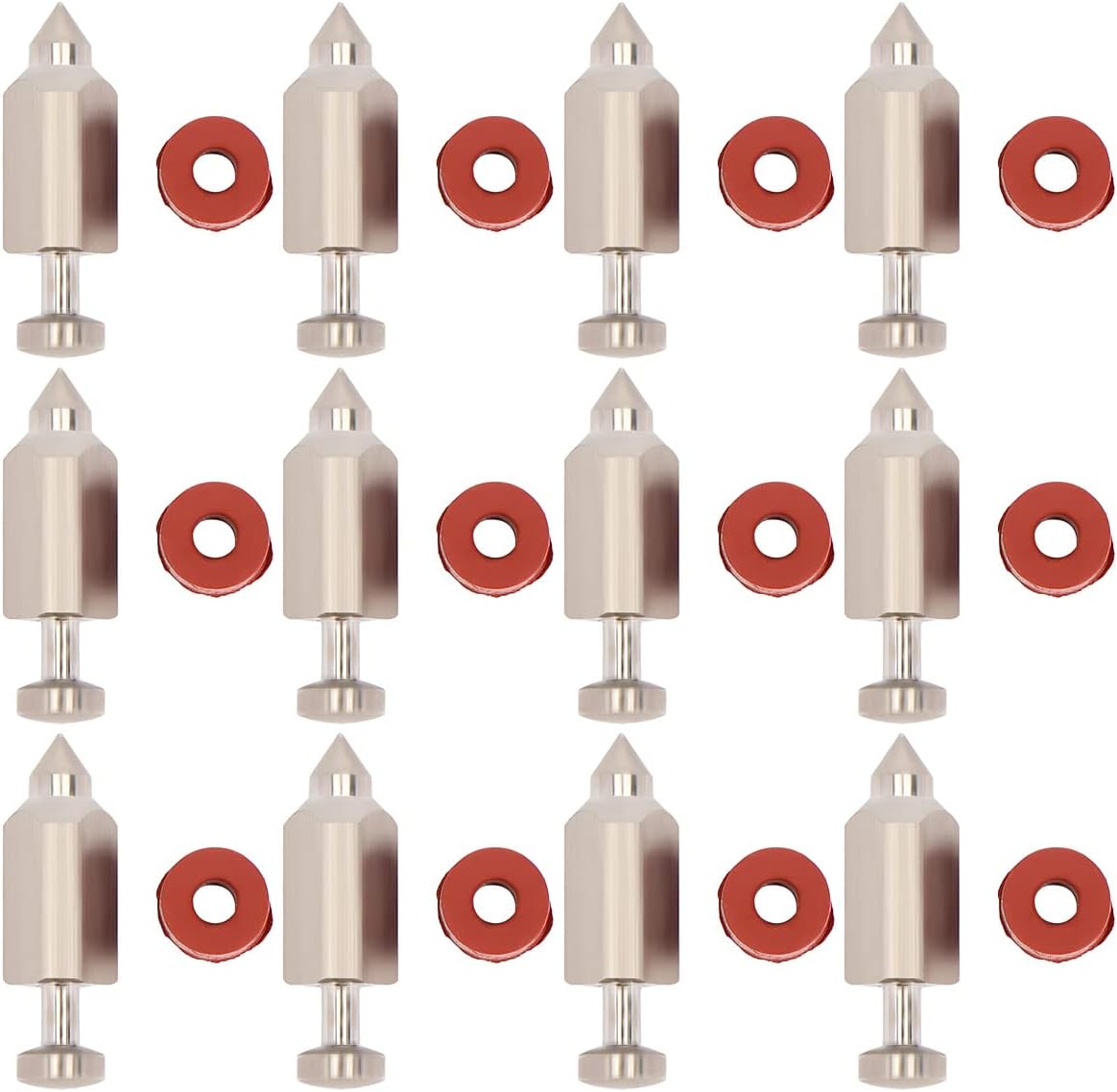 Hipa 12 Pack 398188 Float Valve Needle Seat Kit for BS