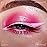 evpct 2Pcs Hot Pink Rose Red Liquid Eyeliner Set Waterproof Neon Bright Light Pink Eye Liner Liquid Pen Pencil for Women Eyes delineadores de colores para ojos delineador de ojos contra el agua 02&11