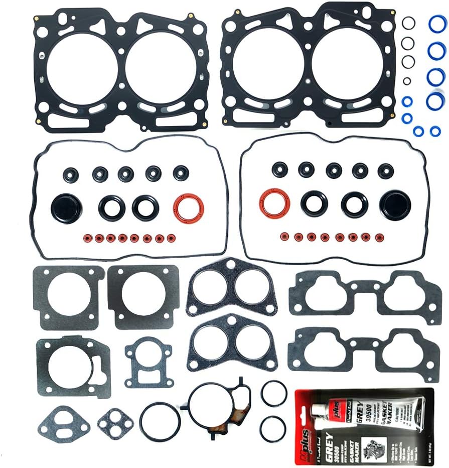 Head Gasket Set for 1999-2005 for Subaru Forester Impreza & for Subaru Legacy Outback Baja & 2005 Saab 9-2X 2.5L H4 H6 SOHC EJ25