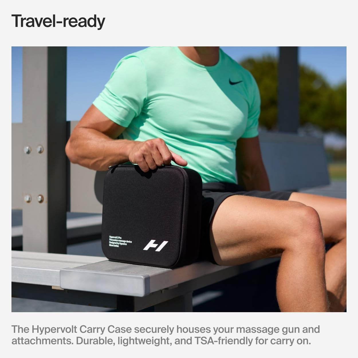 Hyperice Hypervolt 3 Pro – Professional Percussion Massage Gun with QuietGlide Technology | 6 Speeds, Pressure Sensor, Heated Head & 5 Attachments | Deep Tissue Muscle Relief and Recovery