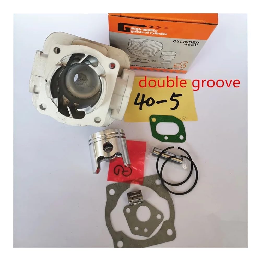 1E40F-5B KIT Cylindre 40MM 40F-5 40-5 DÉBROUSSAILLEUSE 2 Temps TARIÈRE Cylindre Segment DE Piston Joint DE ROULEMENT Ensemble Rouleau Accessoires