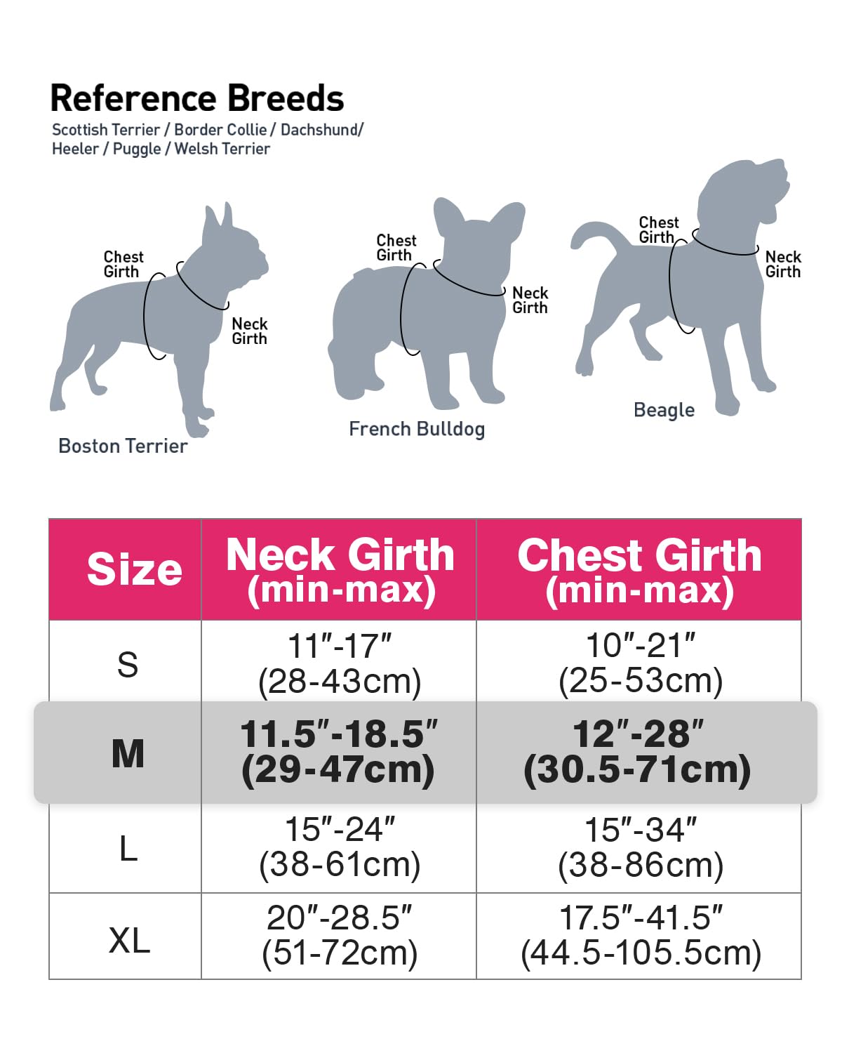 Joytale Dog Harness Medium No Pull Harness for Dogs with 2 Leash Clips - Image 3
