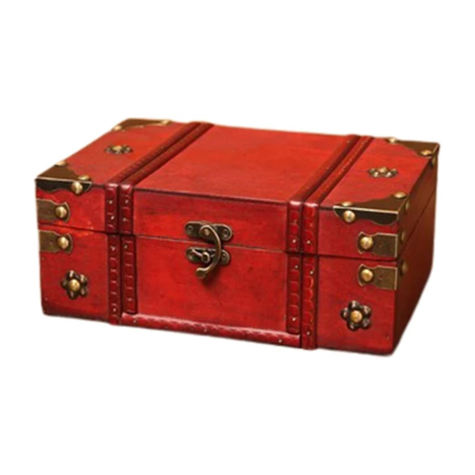 YShiuoL Wooden Storage Box Handmade Jewelery Box Vintage Wooden Storage(Style6)