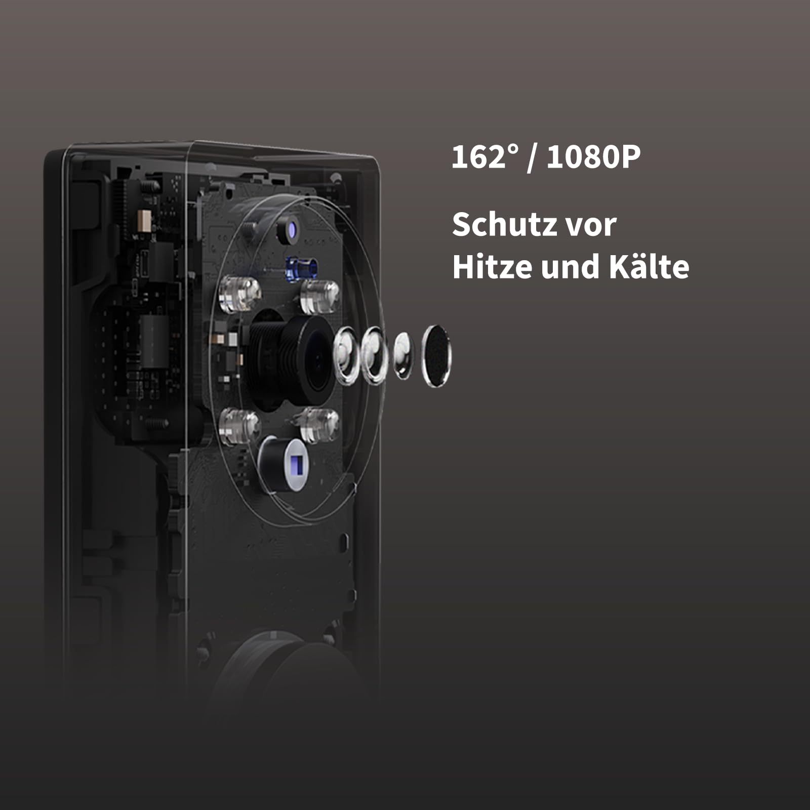 Aqara Smarte Video-Türklingel G4 (inkl. Klingel) | 1080p FHD HomeKit Secure -Kamera, Lokale Gesichtserkennung und Automatisierungen, Unterstützt Alexa, Apple Home, Google