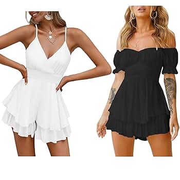 新品未使用Herlipto Summertime Romper M お値下げ歓迎】Her lip to Summertime Romper - メルカリ