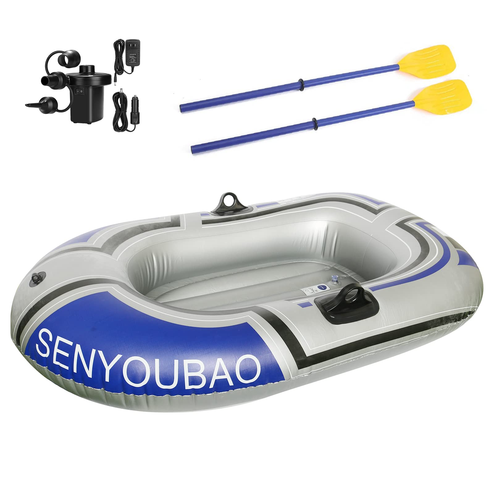 BESTHLS Inflatable Boat,Swimming Pool and Lake Inflatable Boat
