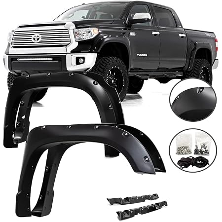 Spec-D Tuning 4PC Fender Flares For 2010-2017 Dodge Ram 2500/3500 - Factory Style Smooth
