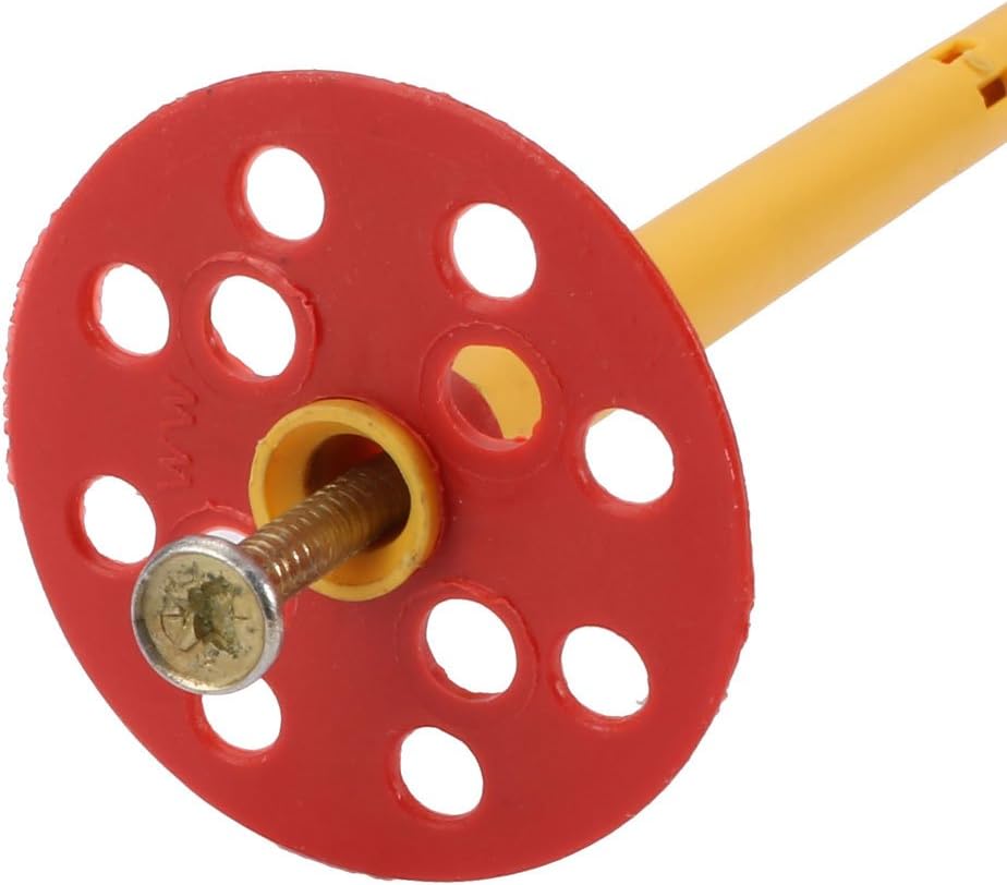 10pcs M10x590mm PP Drywall Anchor Yellow w Fixing Plate Iron Zinc Plated Nail (id: 95f 989 18f 24e ec0