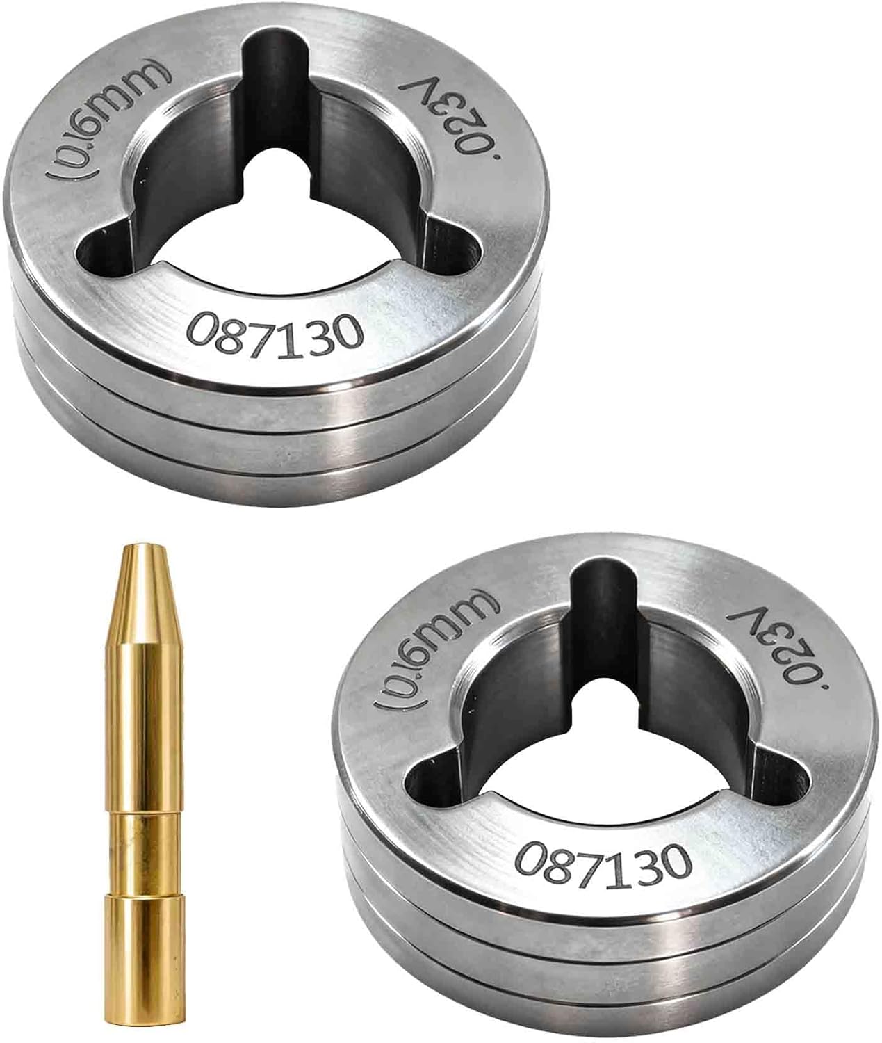 Drive Roll Kit Replacement .023" V-Groove Fits for Millermatic 200/210/212/250/251/252 Replace 87131 087131