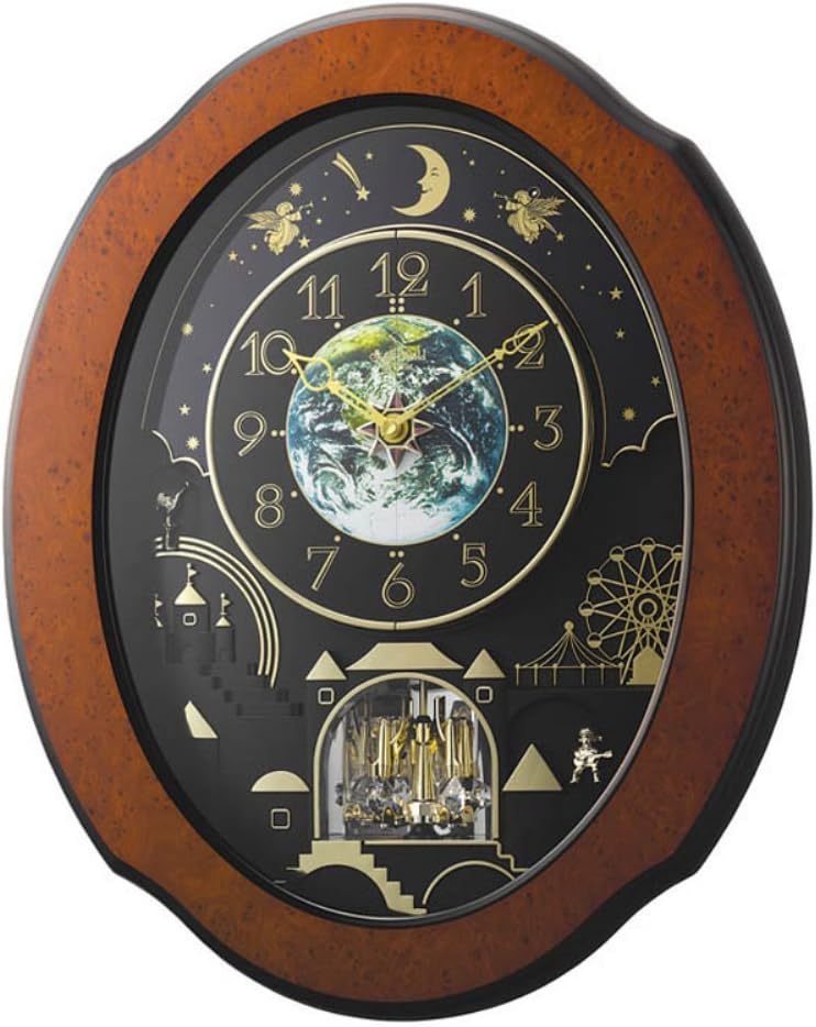 Rhythm Clocks "Timecracker Cosmos" Magic Motion Clock