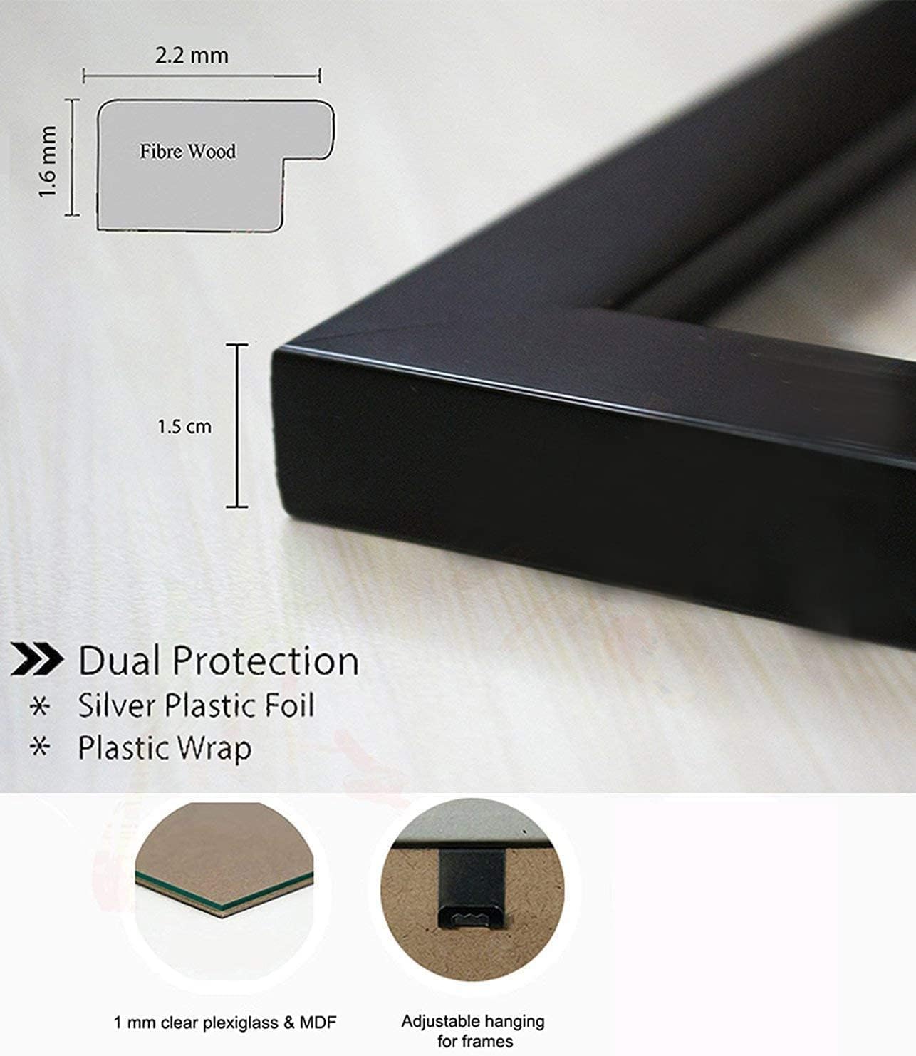 Generic MYTHOLOGY CENTRE Neem Karoli Baba Photo Frame Wall Painting For Home Decoration And Gifting (10 x 13.5 inch) (Neem Karoli Baba 01)