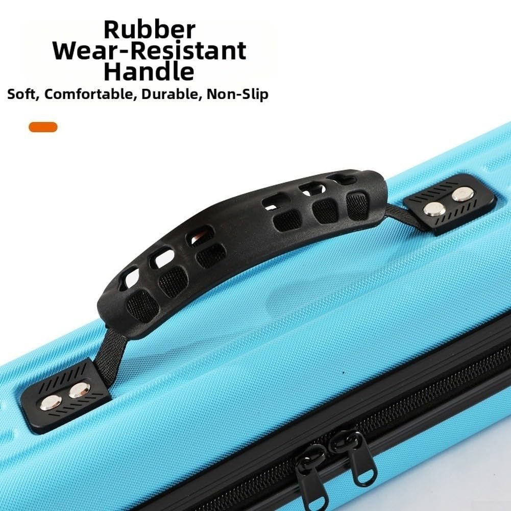 Funda impermeable PVC para caña de pescar 45 cm azul