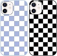 Vista 64 de Paquete de 2 Fundas Lindas y Geniales de Estrellas Negras para iPhone 7/8 / SE 2020 / SE 2022 de 4.7 Pulgadas, Funda Estética, Antiarañazos