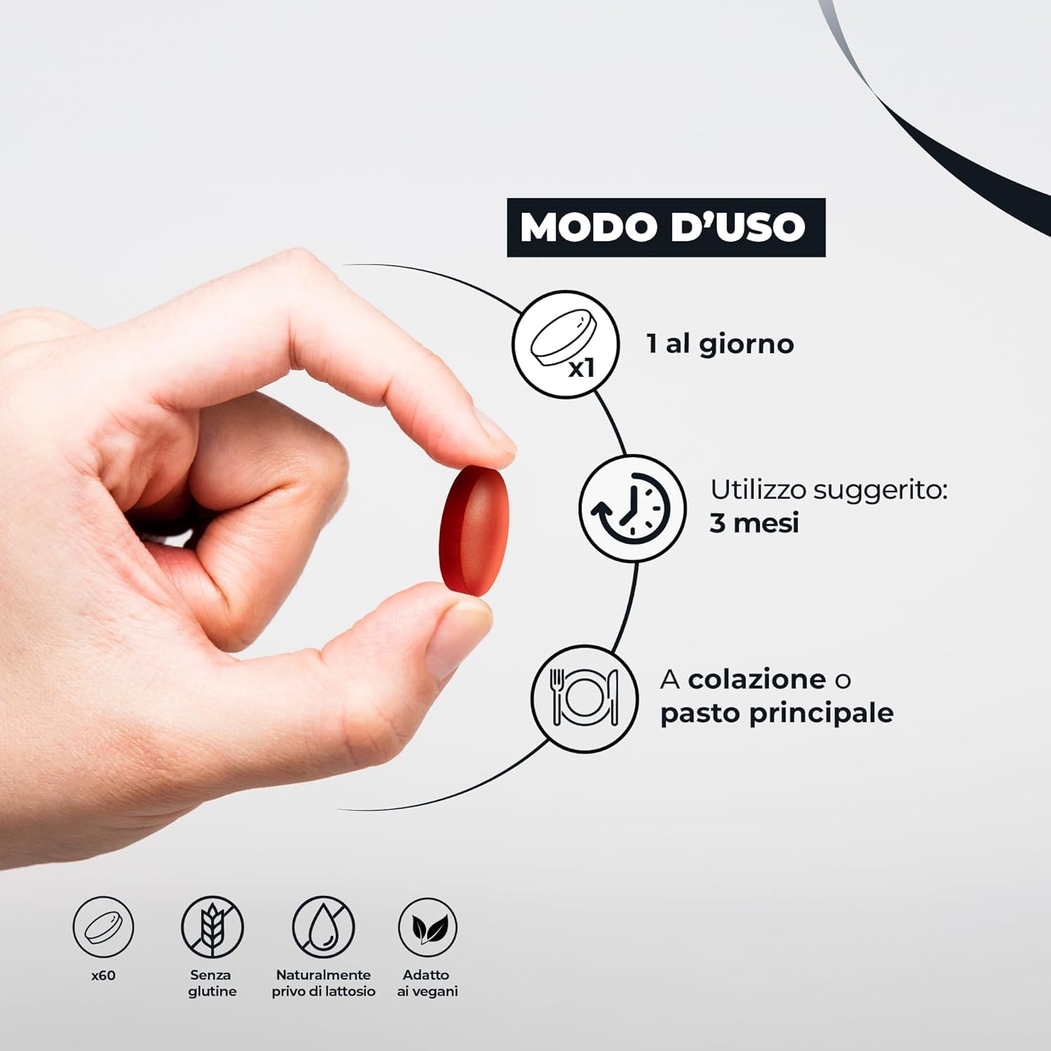 Bioscalin PRO•DENSITY Uomo, Integratore Alimentare per Capelli con Caffeina, Favorisce la Forza dei Capelli, Senza Glutine, Naturalmente senza Lattosio, Utilizzo 3 Mesi, 90 Compresse
