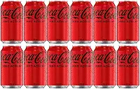 Pack de Coca-Cola Sem Açúcar lata 350ml 12 unidades
