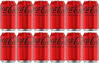 Pack de Coca-Cola Sem Açúcar lata 350ml 12 unidades