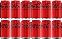 Pack de Coca-Cola Sem Açúcar lata 350ml 12 unidades