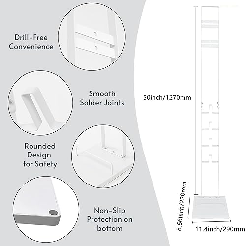 Miniatura 3 de Soporte de vacío para Dyson, aspiradora inalámbrica portátil V15 V11 V10 V8 V7 V6 DC30 DC31 DC34 DC35 DC58 DC59 DC62 Soporte de soporte de