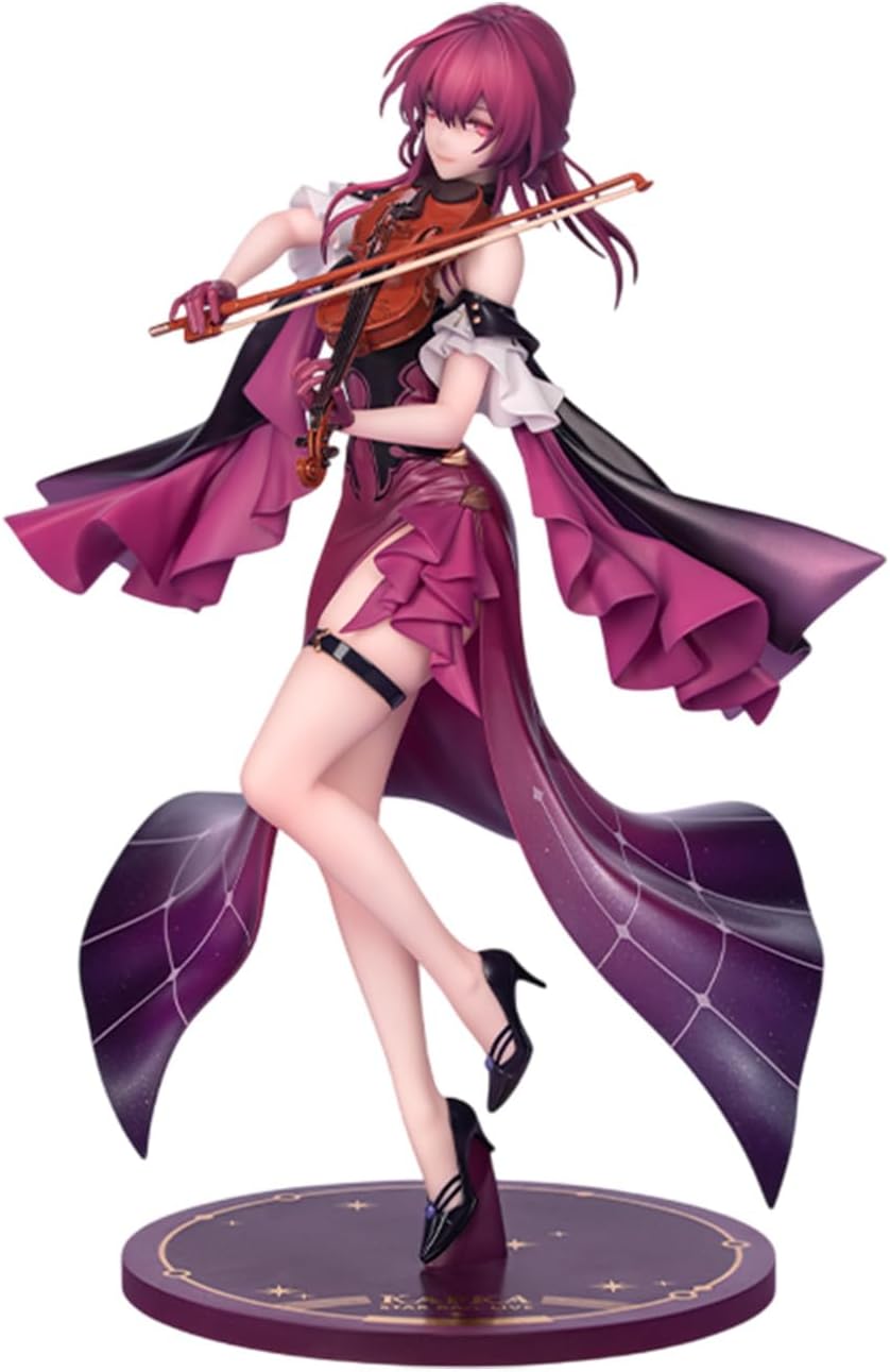 Anime Figure, 1/8 Series Kafka Live Ver Chibi Figure for Honkai Star Rail, Collectable PVC Figures for Birthday Gifts