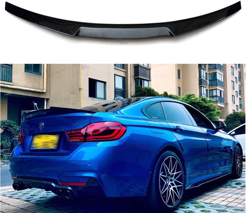 4 series F36 M4 style carbon fiber rear trunk spoiler for BMW 4 series 4 Door gran coupe F36