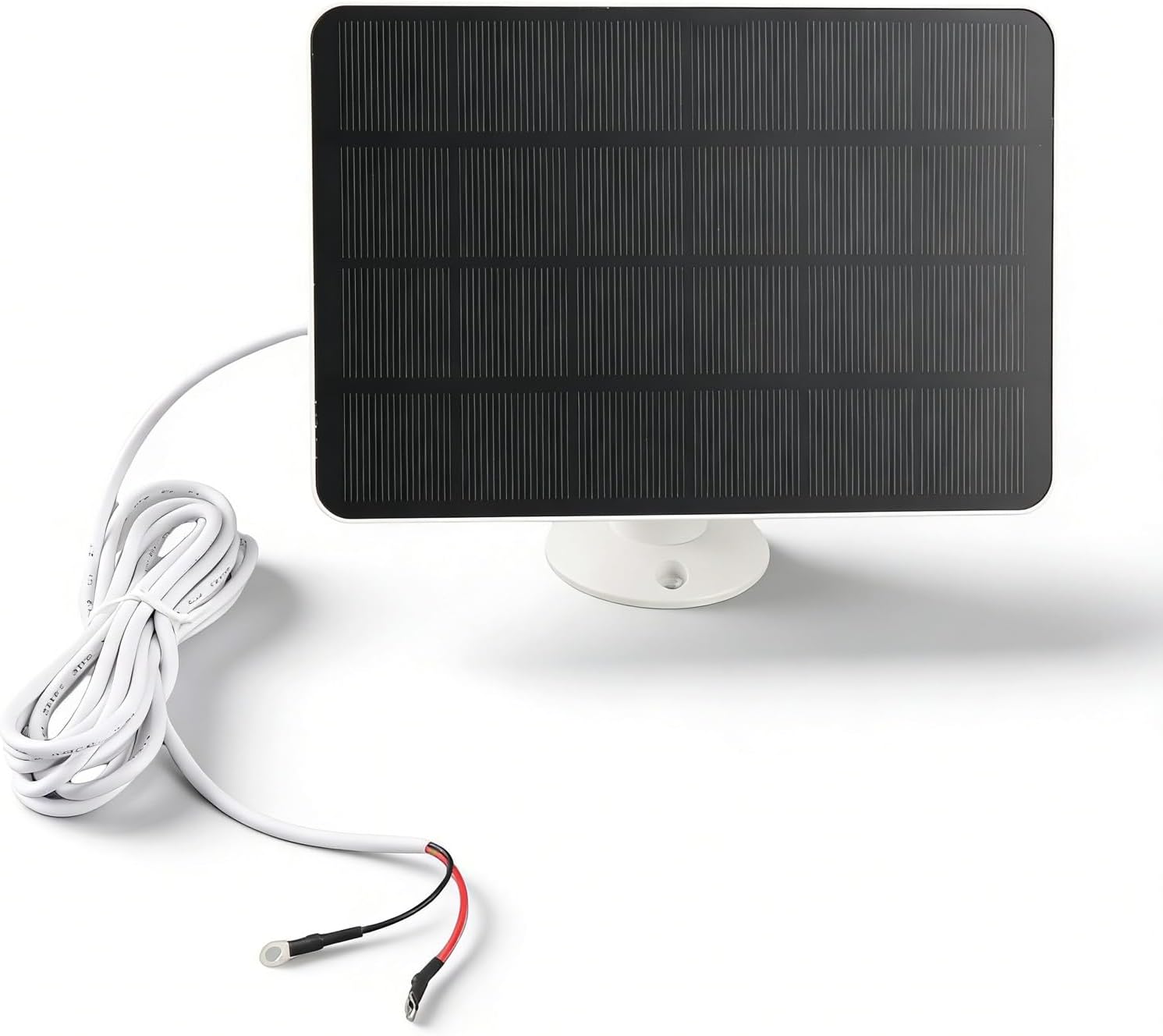 Solar Panel Charger for Nest Camera, 5V 10W Solar Power Charger for Doorbell 2K Camera for Video Doorbell 2 for Doorbell 3 (CSP4W-O-W)