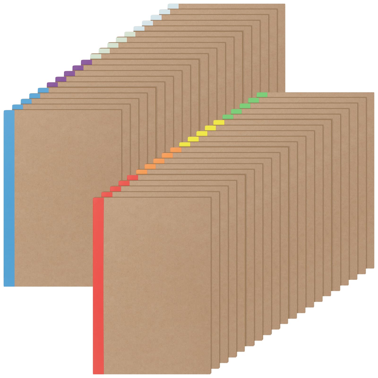 Carnets de composition A5 kraft pour structurer vos notes de bureau et de maison - 8
