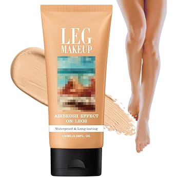 Waterproof Leg Make-Up without Transmission Body Coverage Perfector for Legs Tattoo Make Up Cover Leg Makeup without Transmission 100 ml Skin Perfecting Body Foundation Flawless Skin Perfecting