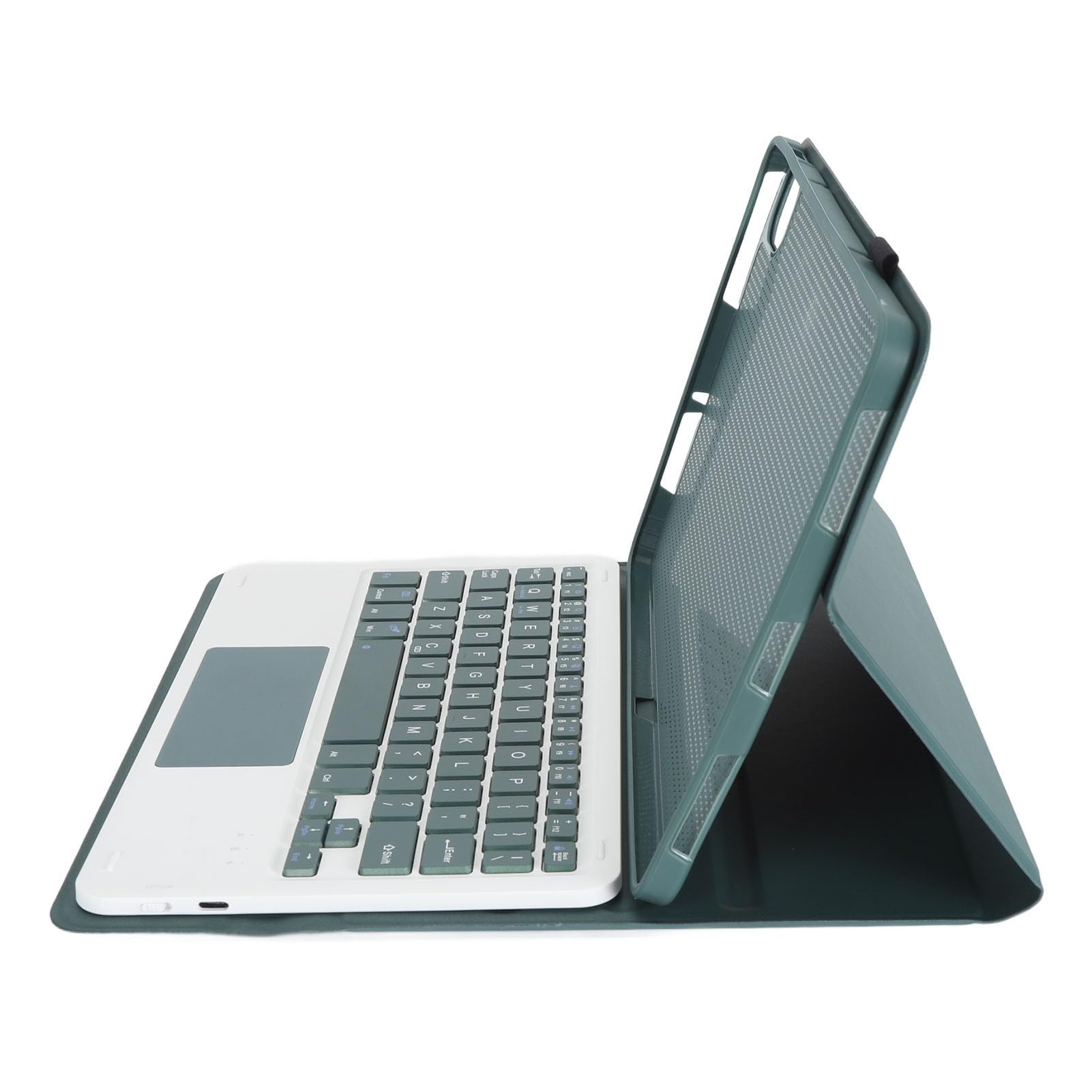 Jiawu Custodia con Tastiera Bluetooth per Pad 5 e 5 Pro da 11 Pollici, Rimovibile con Touchpad e Slot per Matita Magnetica, Custodia Protettiva Sottile e Leggera per Tablet con Copertura Completa e