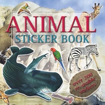 Paperback Animal Sticker Book