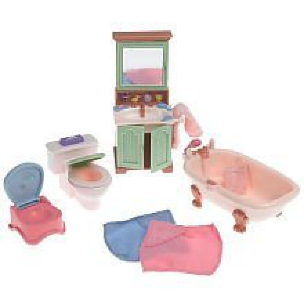 fisher price loving family bathroom