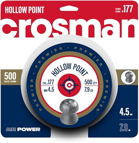 Crosman Pellets de plomo Premier 500 unidades