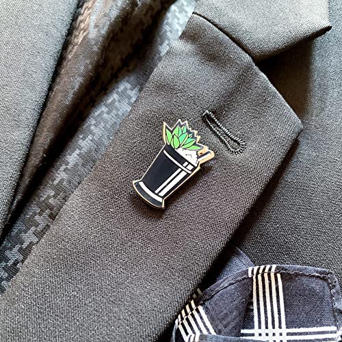 Image of Classic Cocktail Cute Enamel Pins for Bartender Aprons, Jackets, Backpacks and Purses, Shirt and Suit Lapels, Button Badges Brooch Fashion Jewelry