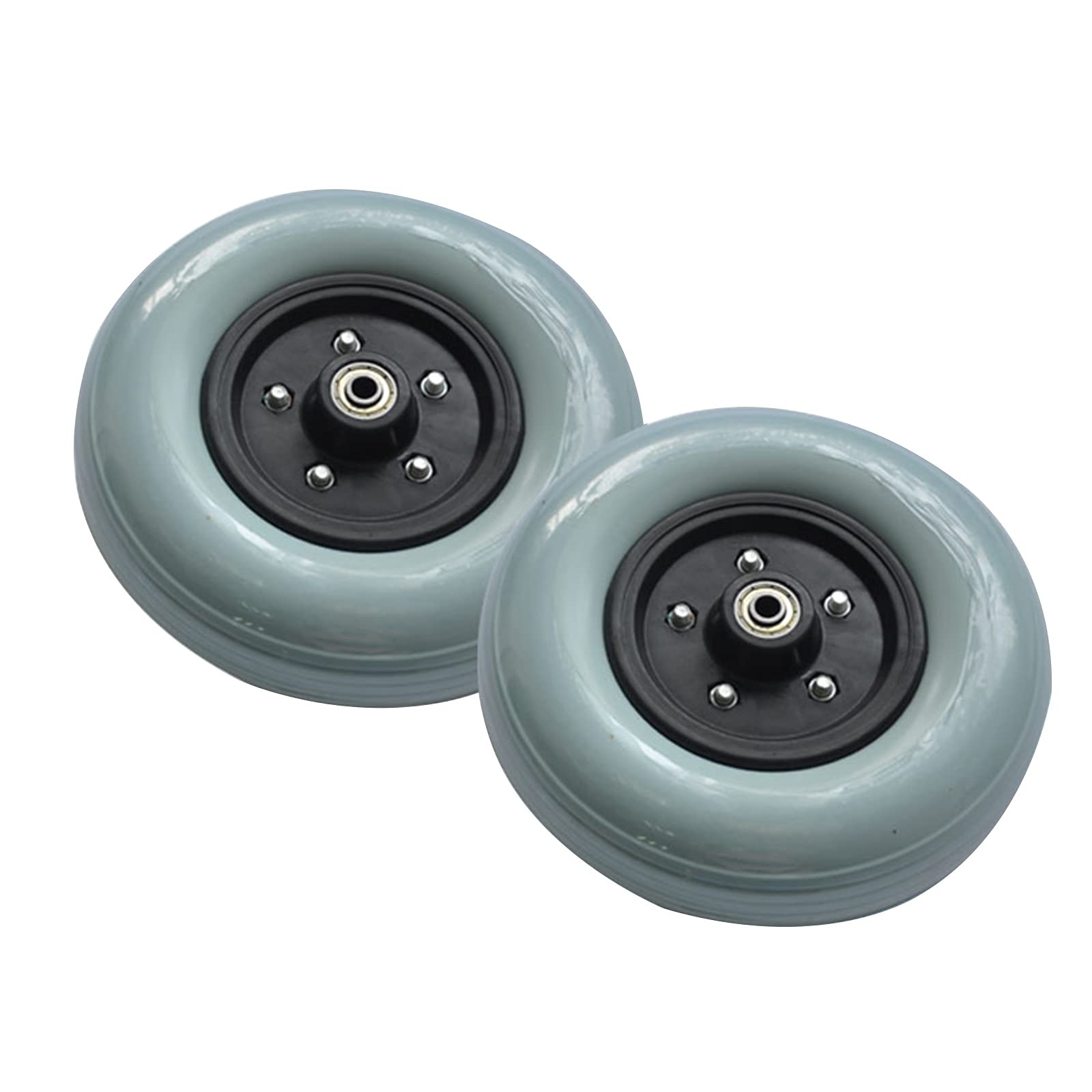Ruedas Delanteras para Sillas de Ruedas, Ruedas para Sillas de Ruedas de 7 Pulgadas, Ruedas de Repuesto para Sillas de Ruedas
