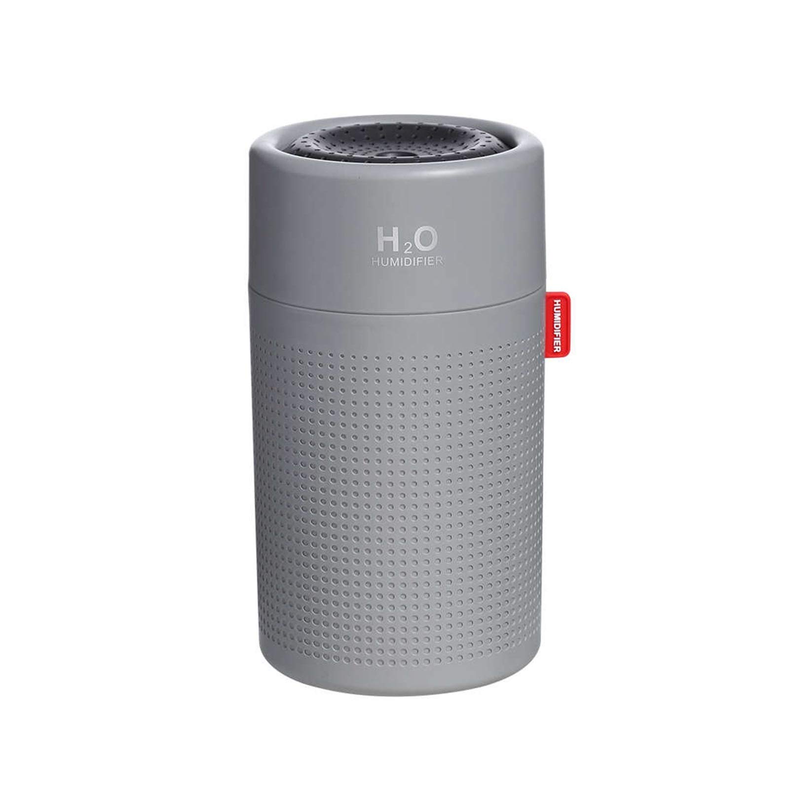 Humidificateur 750ml sans fil gris rechargeable USB avec diffuseur huiles essentielles