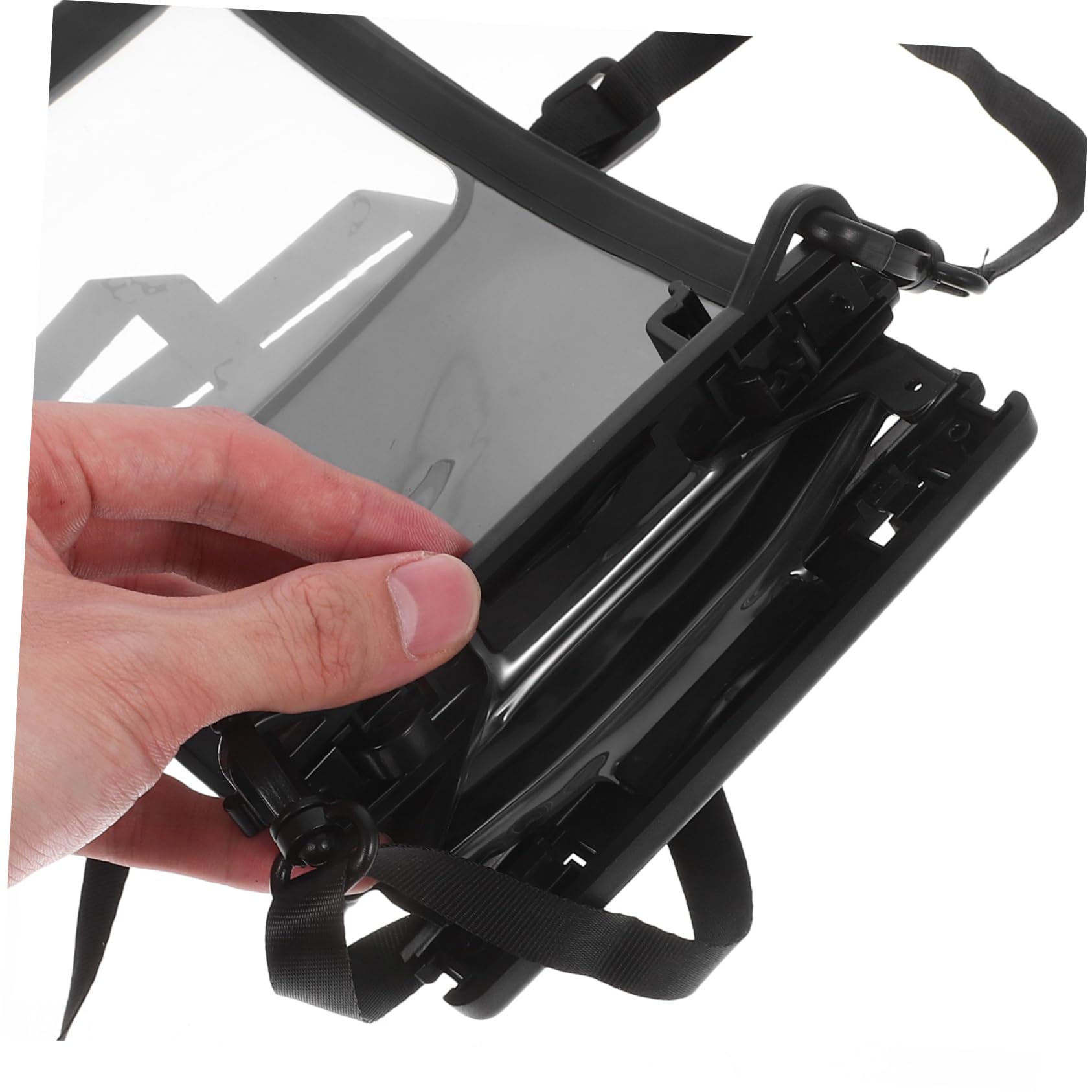 GALPADA Thick Lanyard Rope Waterproof Phone Protector for Diving Surfing Water Park Activities Black