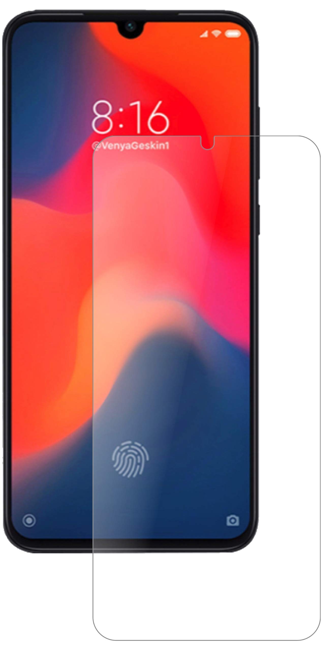 2x Pellicola per Xiaomi Mi Mix 3 Protettiva Protezione Vetro Flessibile 9H dipos
