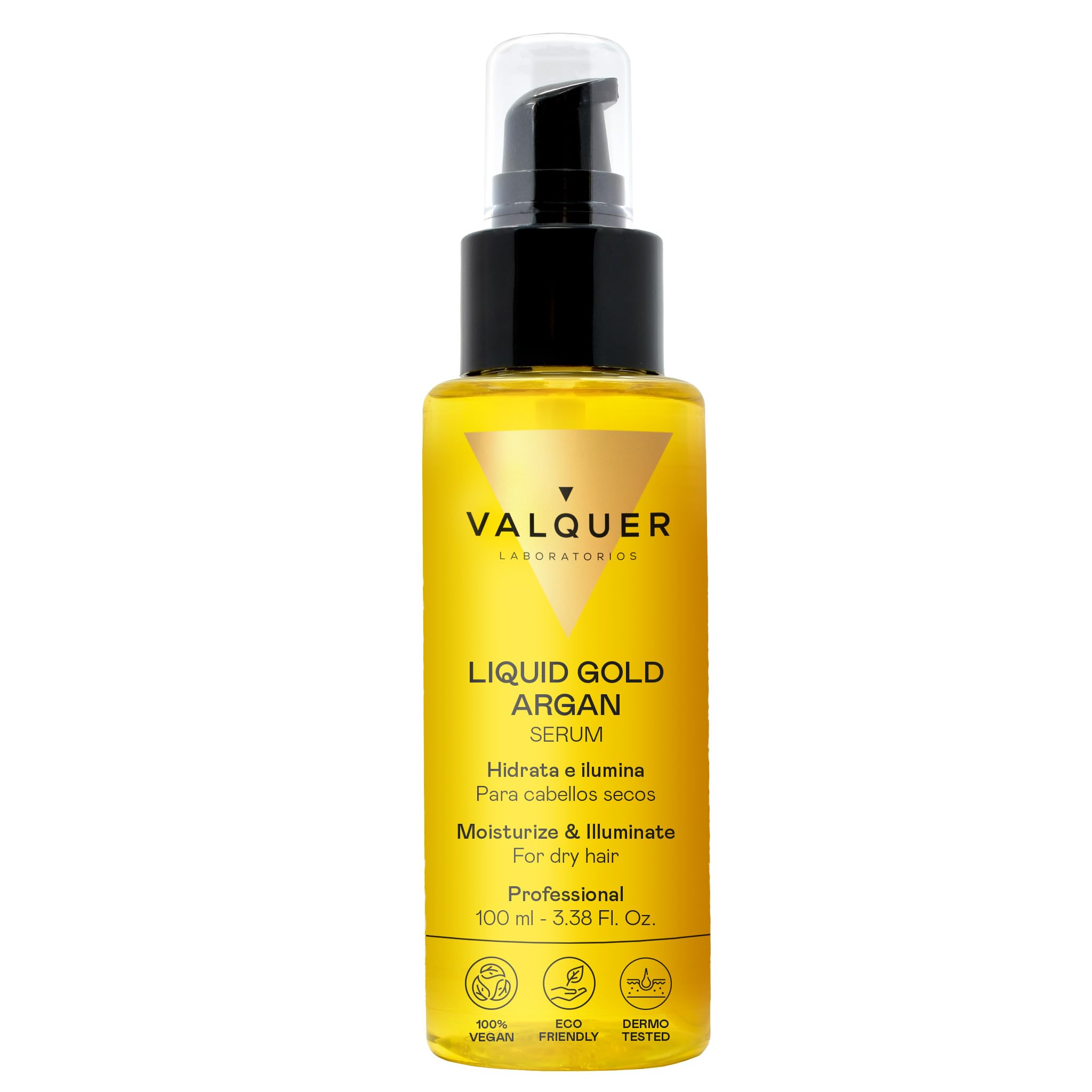 VALQUER Sérum Capilar Aceite de Argán y Zanahoria 100 ml Vegano