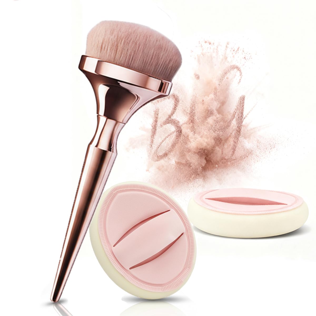 Vottcker Professional Makeup Powder Brush Set