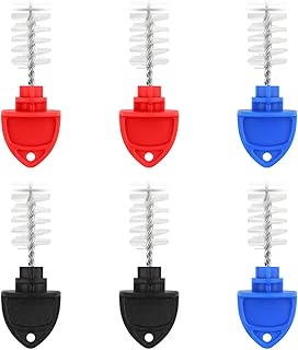 6Pcs Beer Tap Plug Brush Faucet Spout Brush Plugs Cap Beer Faucet Tap Cleaning Plug Hygiene Brushes for Draft Beer Accessories,Beer Keg Tap Plugs Stoppers Cleaner
