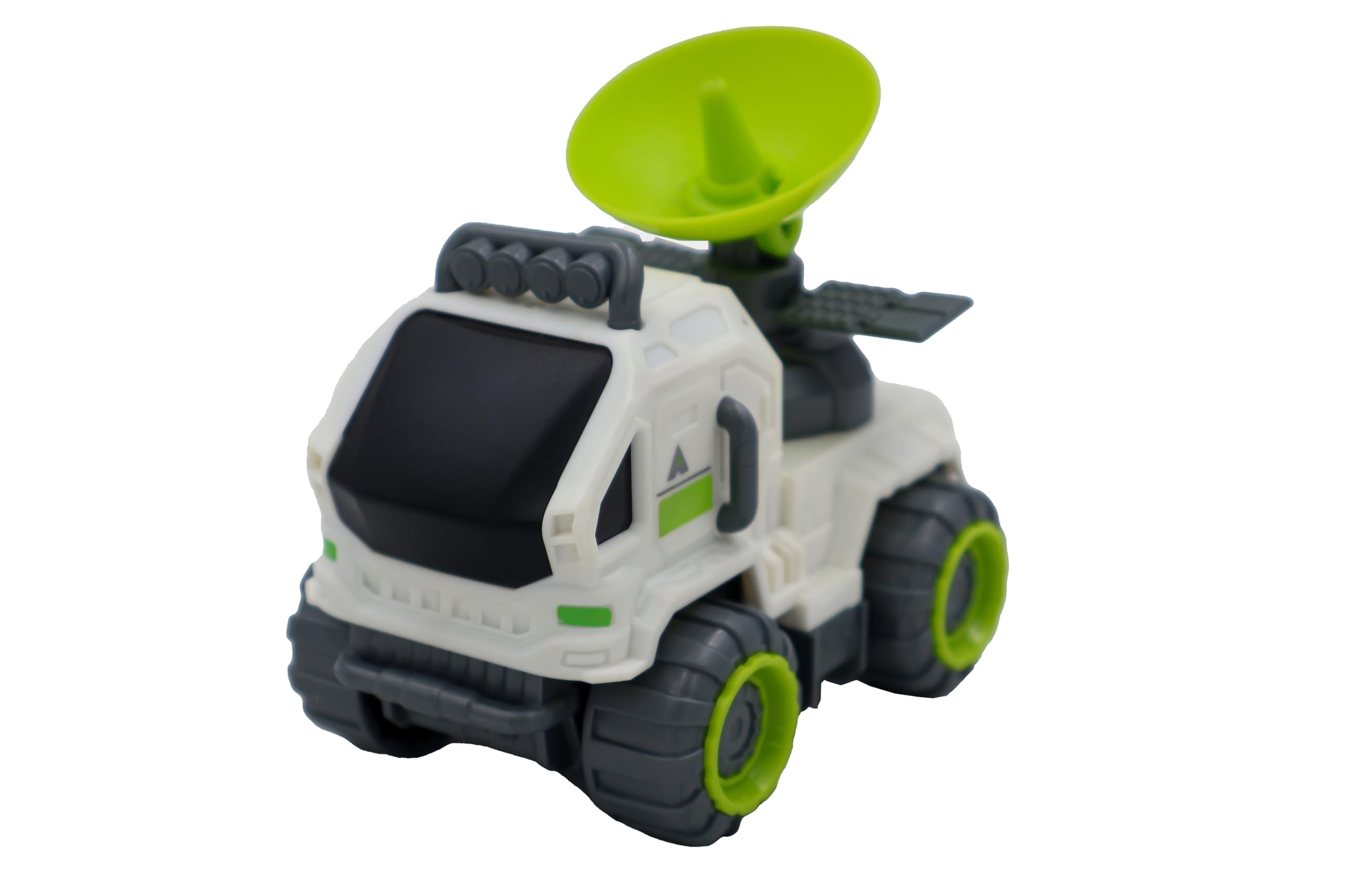 TOY BHARAT Unisex Kids for Space Car - Satellite |Multicolour | Travel Toys | Birthday Gift