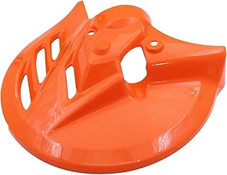 TJQQSDEG Cubierta Protectora de plástico for Disco de Freno. Cubierta Protectora for Disco de Freno Trasero Compatible con CRF 250R, 250RX, 250X, 450L, 450R, 450R-WE, 450RX y 450X.