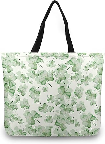 Dacawin Bolsas de lona para mujer, reutilizables, para compras, viajes, comestibles, bolsa de hombro grande